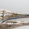 KAKTÅNG OCH STRÖSKED, silver, bla GAB, 1900-talets första hälft