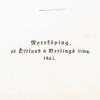 BOK, "Biblia Heliga Skrift", Norrköping, Åftlund & Berlings förlag 1851