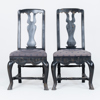 STOLAR, 1 par, barockstil, 1800-tal