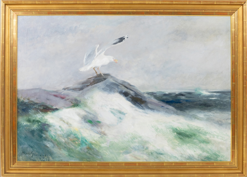 MOSSE STOOPENDAAL (1901-1948), olja på duk, signerad och dateras 1947