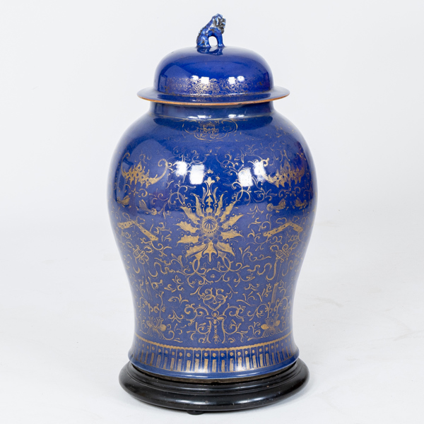 LOCKURNA, porslin, Kina, 1700-/1800-tal