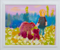 BEPPE WOLGERS (1928-1986) olja på duk, figurkomposition, signerad