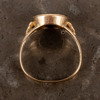 RING, 18k guld, med onyx