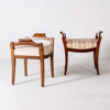 TABURETTER, 1 par, Karl Johan, 1800-tal