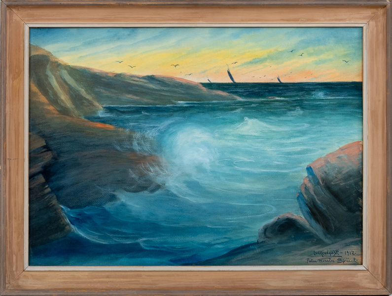 CARL LINDQVIST (1884-1977), akvarell, signerad och daterad 1912
