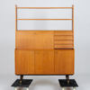 SKRIVSKÅP, teak, 1950-/60-tal