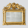 SPEGEL, bronserad, 1800-tal