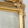 SPEGEL, bronserad, 1800-tal