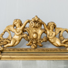 SPEGEL, bronserad, 1800-tal