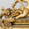 SPEGEL, bronserad, 1800-tal