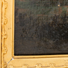 OIDENTIFIERAD KONSTNÄR, olja på duk, otydligt signerad, daterad 1867