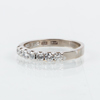ALLIANSRING, 18k vitguld, svenska stämplar MGAB 1986, briljantslipade diamanter tot ca 0.35 ct