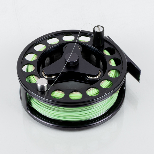 FISKERULLE, metall, Model 2, Loop Tackle
