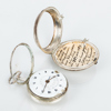 FICKUR, spindelur, silver, G Masterman, London 1700-/1800-tal