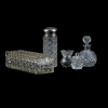 SAMLING RUTSLIPAT GLAS, 5 del, sannolikt tidigt 1900-tal