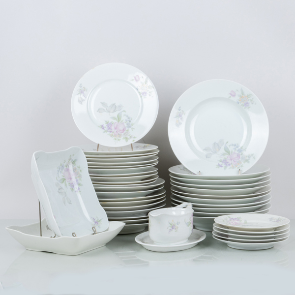MATSERVIS, 46 del, porslin, Rosenthal, Bavaria, Tyskland