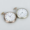 FICKUR, 2 st, silver, bla Revue, 1900-talets första hälft
