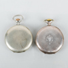 FICKUR, 2 st, silver, bla Revue, 1900-talets första hälft