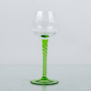 VITVINSREMMARE, 10 st, glas, 1900-talets andra hälft 