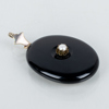 HÄNGE, svart onyx,1800-/1900-tal