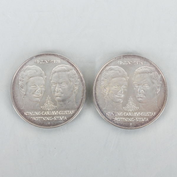 MINNESMYNT, 2 st, 50 kr, 1976
