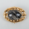 BROSCH, 18k guld, otydlig stämpel Stockholm 1944