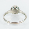 RING, 18k vitguld, med odlad pärla