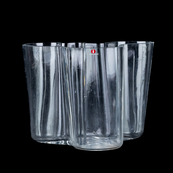 ALVAR AALTO, vas, glas, "Savoy", Iittala, Finland