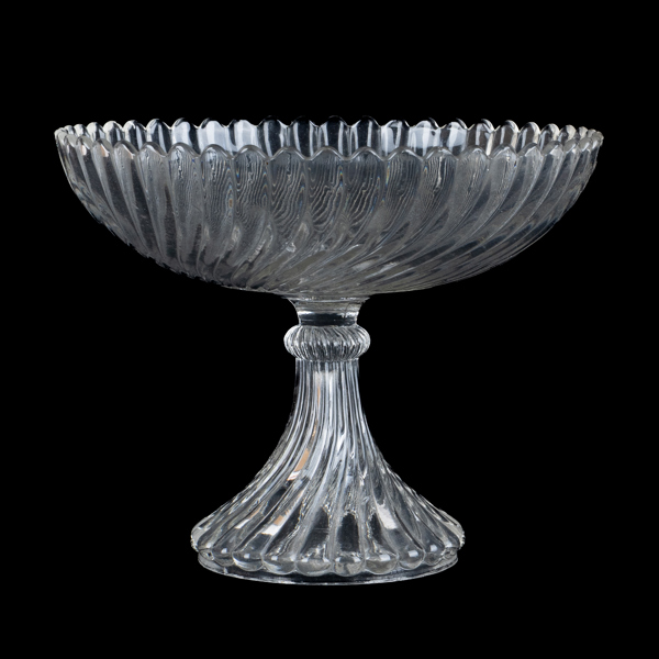 SKÅL PÅ FOT, glas, Reijmyre, 1900-talets första hälft