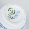 ROYAL COPENHAGEN, 1 par salt- och pepparströare samt senapskar, porslin, Musselmalet, Danmark
