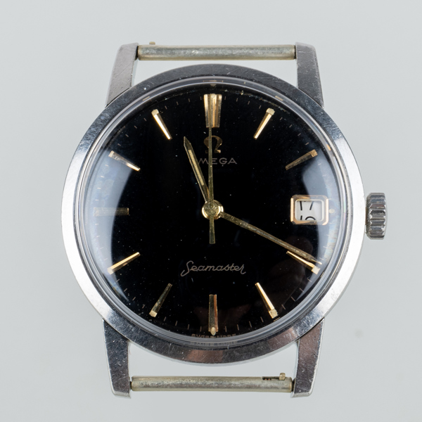 OMEGA, Seamaster, herrarmbandsur, stål, 1900-talets mitt