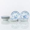 SKÅLAR, 9 st, porslin, Kina, Qianlong (1736-1795)