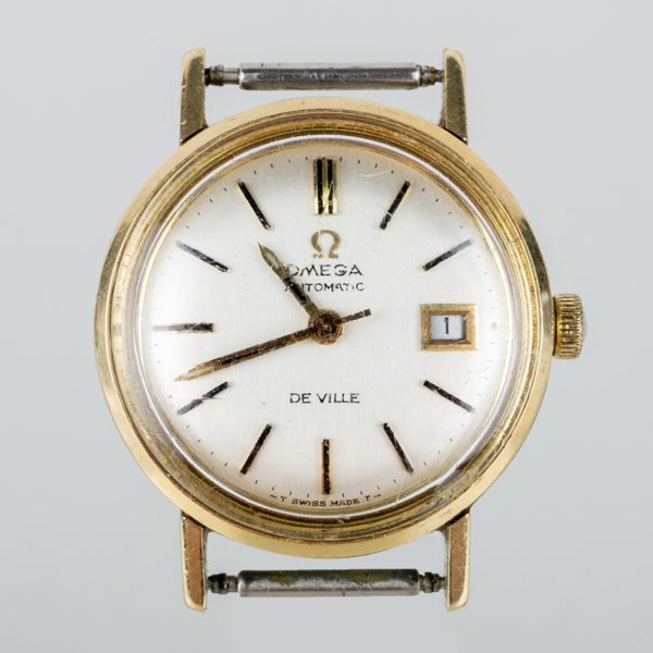 OMEGA, damarmbandsur, De Ville, Automatic, guld på stål, 1900-talets andra hälft