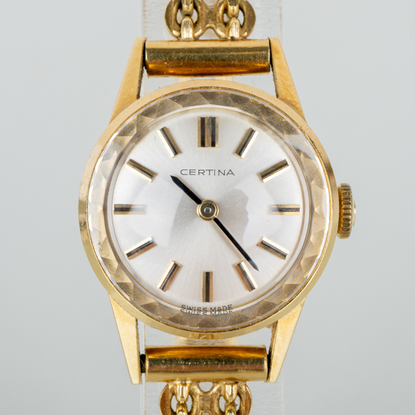 CERTINA, 18k guld, damarmbandsur, 1900-talets andra hälft