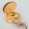 FICKUR, 14k guld, savonett, Viking, 1900-talets första hälft