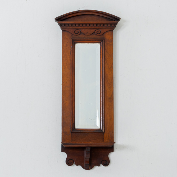 SPEGEL, mahogny, 1800-/1900-tal