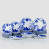 MATSERVIS, 50 del, flintgods, "Warwick", Johnson Bros, England, tidigt 1900-tal