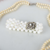 SAMLING SMYCKEN, bla pärlcollier, stencollier