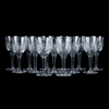VINGLAS, 13 st, glas, tidigt 1900-tal