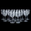 VINGLAS, 13 st, glas, tidigt 1900-tal