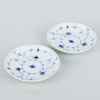 TE- OCH KAFFEKOPPAR, 4 st, porslin, "Musselmalet", Royal Copenhagen, nr 72/73