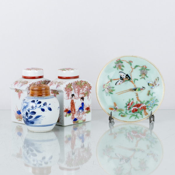 TEDOSOR OCH FAT, porslin, Kina/Japan, 1700-/1800-tal
