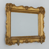 SPEGELLAMPETT, bronserad, 1800-tal