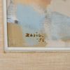 JACQUES ZADIG (1930-2023), olja på duk, signerad och daterad -56
