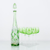 KARAFF SAMT VINGLAS, 7 del, glas, 1900-tal