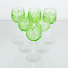 KARAFF SAMT VINGLAS, 7 del, glas, 1900-tal
