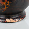 VAS, cloisonné på porslin, Japan, Meiji, 1800-/1900-tal, signerad