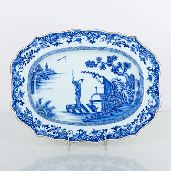 STEKFAT, porslin, Kina, Qianlong (1736-1795)