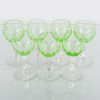 VITVINSGLAS, 8 st, glas, 1900-talets första hälft 
