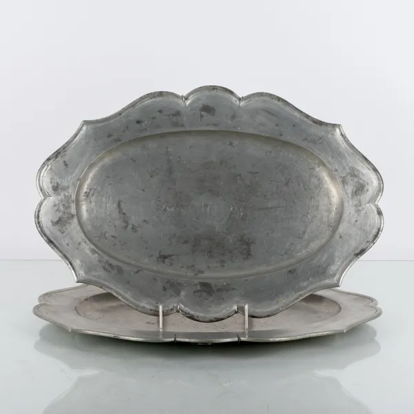 FAT, 1 par, tenn, rokoko, 1700-tal